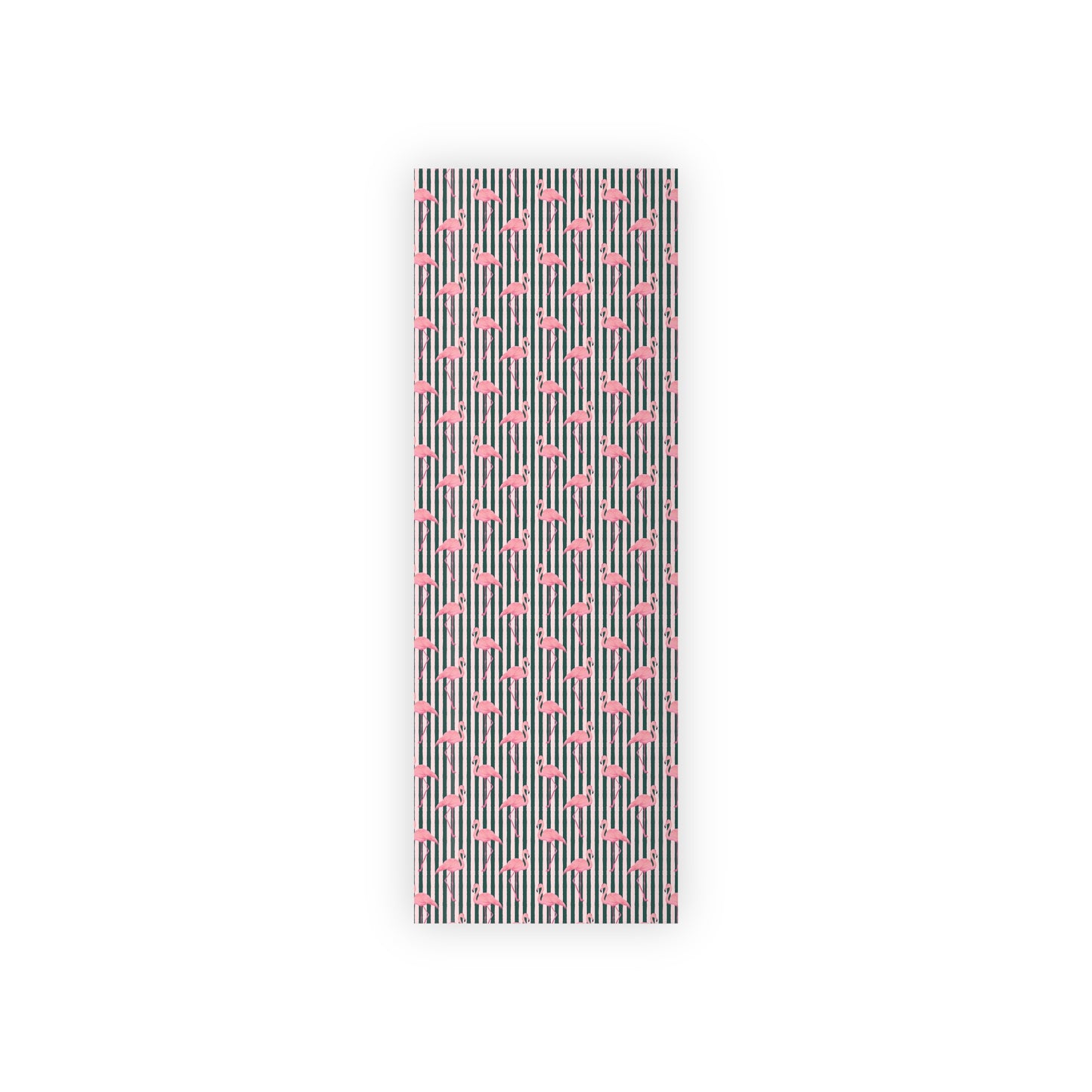Flamingo Stripe Gift Wrapping Paper Roll