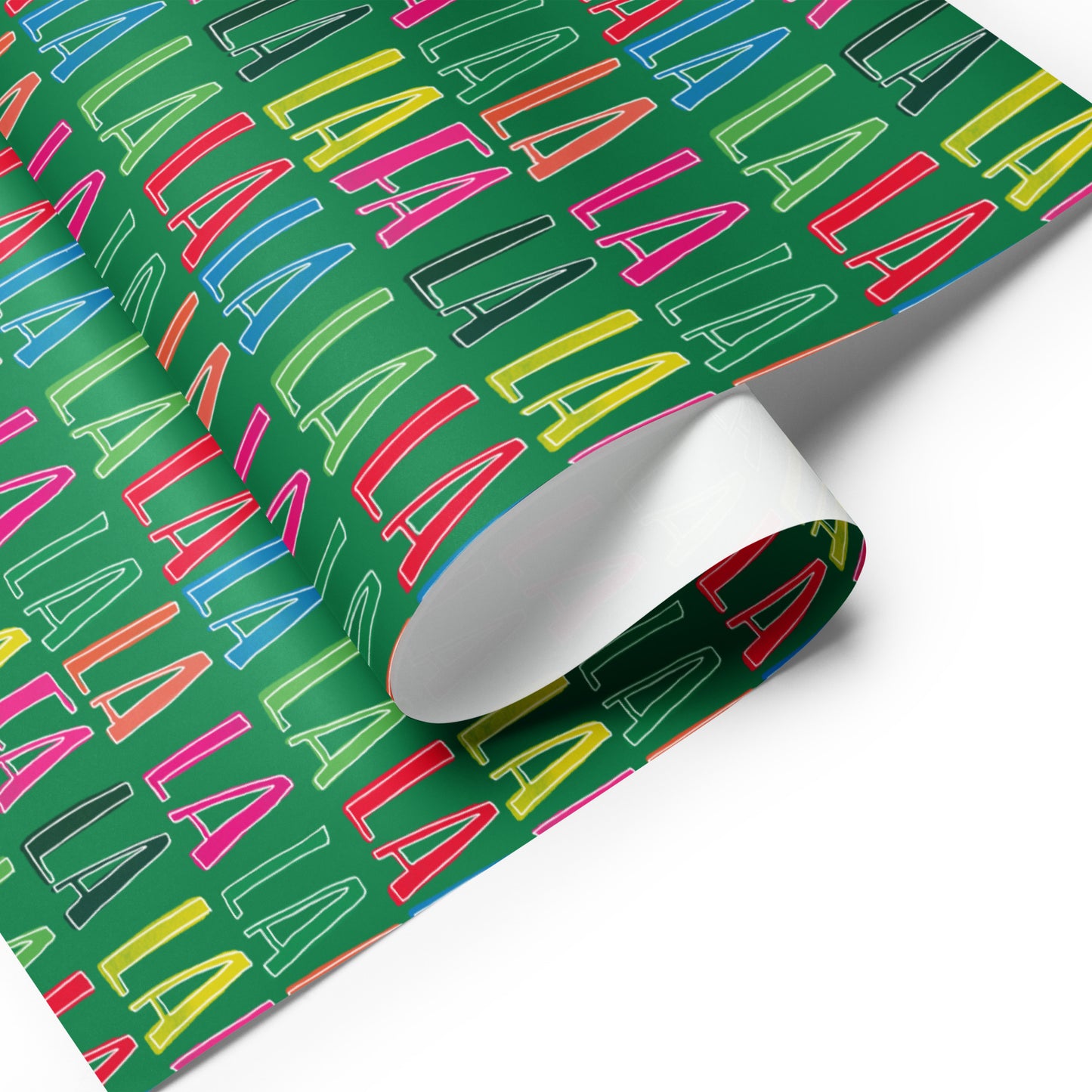 Fa La La Holiday Wrapping Paper