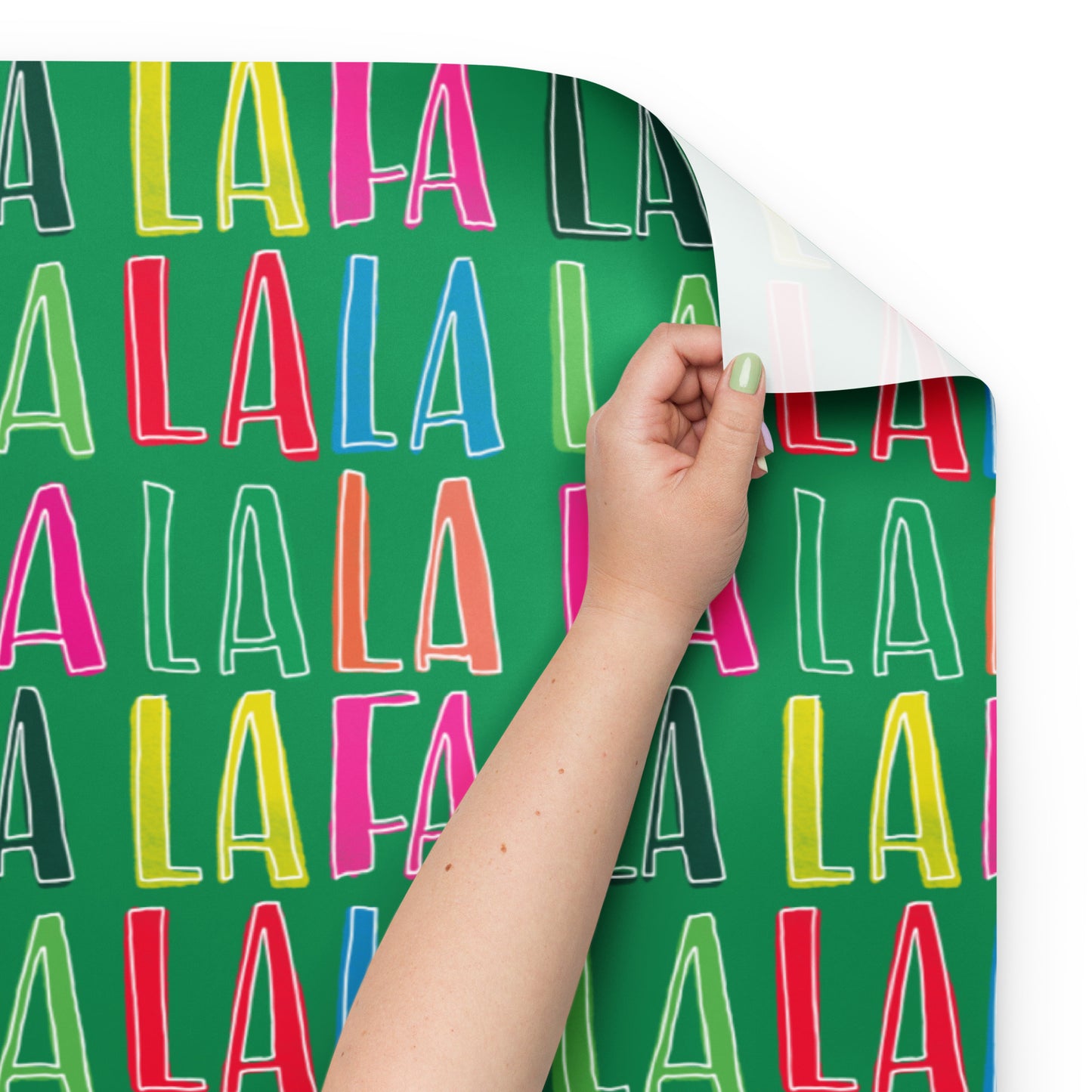 Fa La La Holiday Wrapping Paper