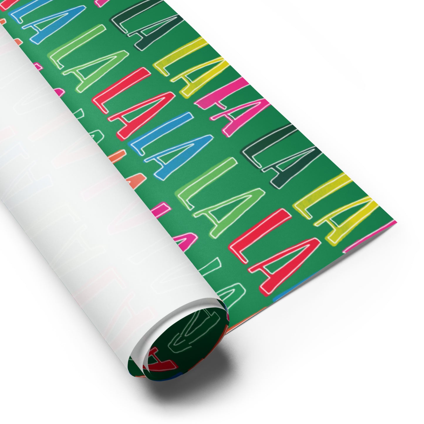 Fa La La Holiday Wrapping Paper